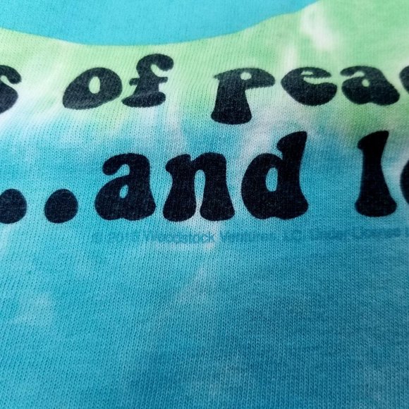 Liquid Blue Woodstock Tie Dye TShirt S 2016 Music - Picture 5 of 6